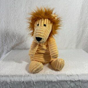 Jellycat Cordy Roy Lion Plush Toy Ribbed Corduroy Stuffed Animal Small 15”